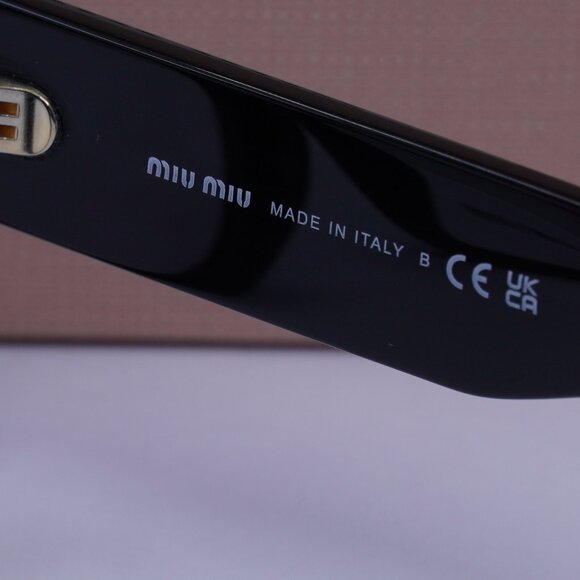 Miu Miu MU02XV 1AB1O1 Rectangle Eyeglasses 52mm – Black - Picture 7 of 10